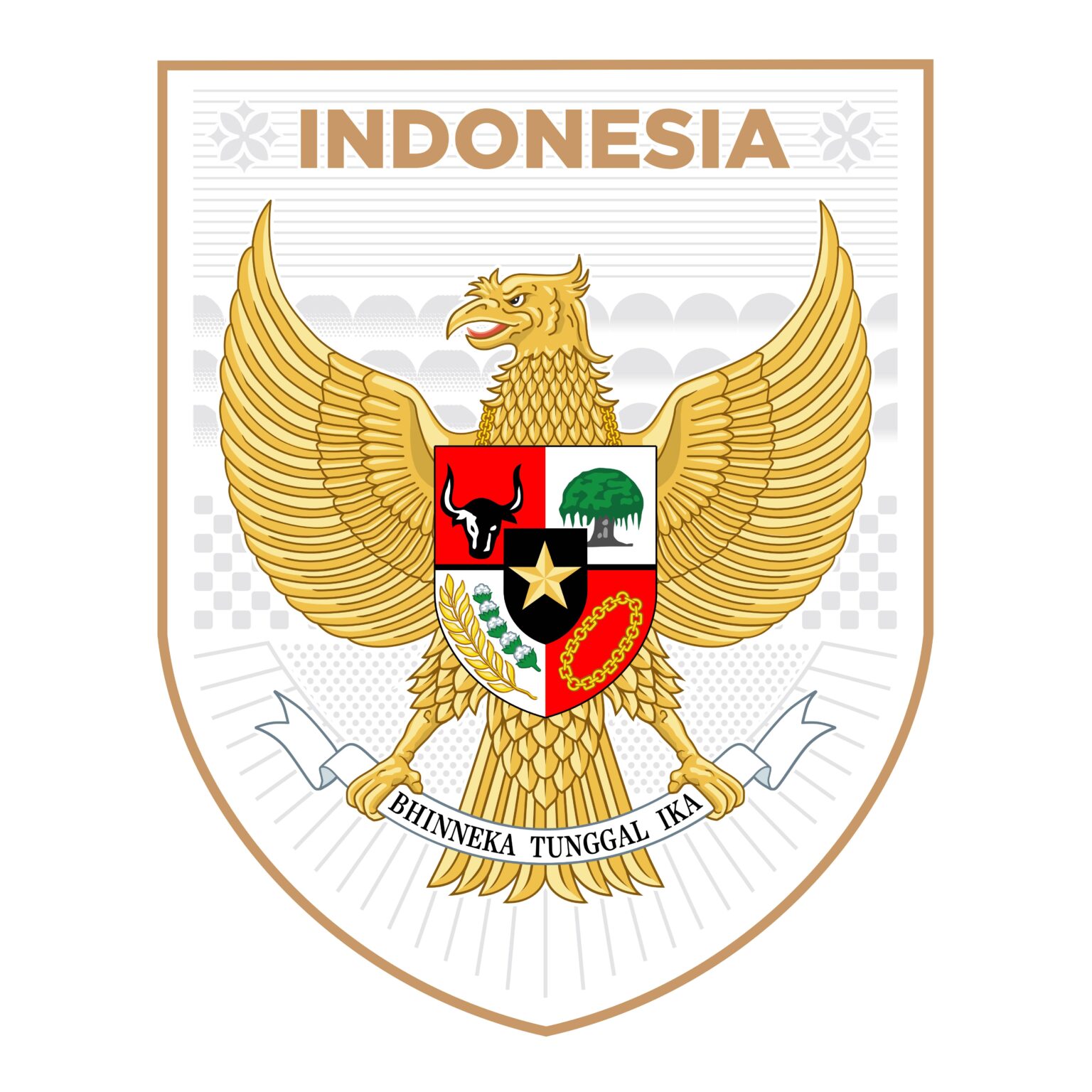 Badge Logo Timnas Indonesia New Erspo Version 2025